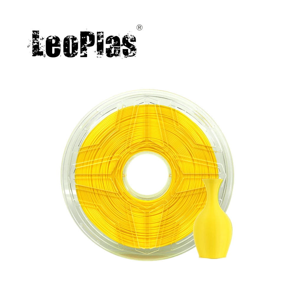 LeoPlas желтая нить из ТПУ гибкая 1 75 мм кг 95 А твердость по берегу для FDM 3D-принтер