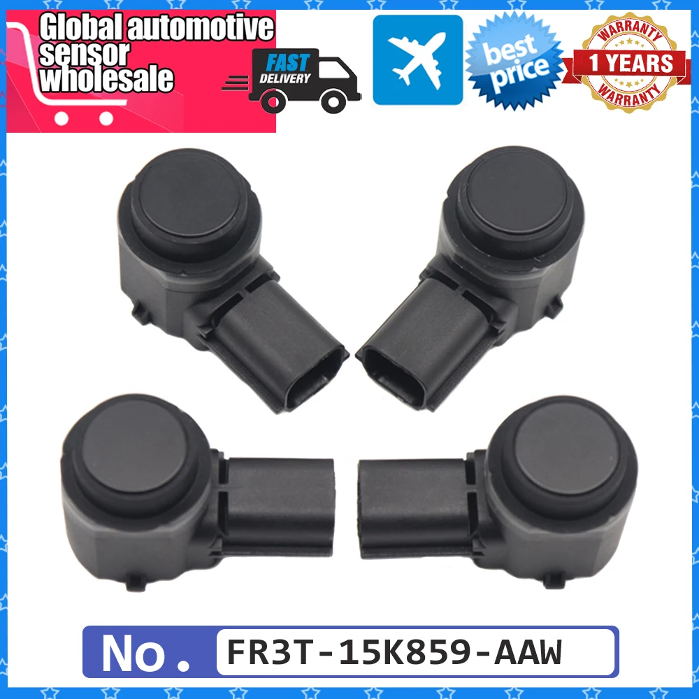 4X PDC датчик парковки FR3T-15K859-AAW для Ford Edge Expedition Explorer Focus Fusion Lincoln Mkx Mkz Nautilus EM2Z-15K859-AA