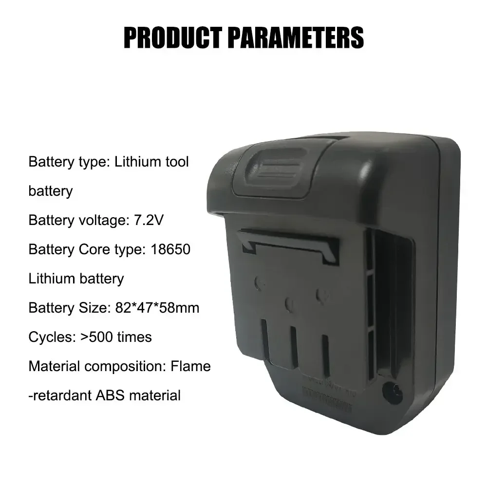 Литиевая перезаряжаемая батарея 18650 7.2В для электропистолета