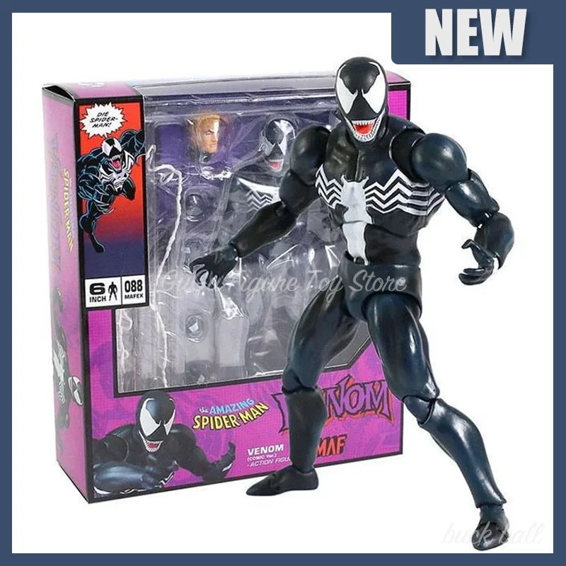Mafex 088 Venom комикс Человек-паук Ver. Экшн-фигурка Удивительный