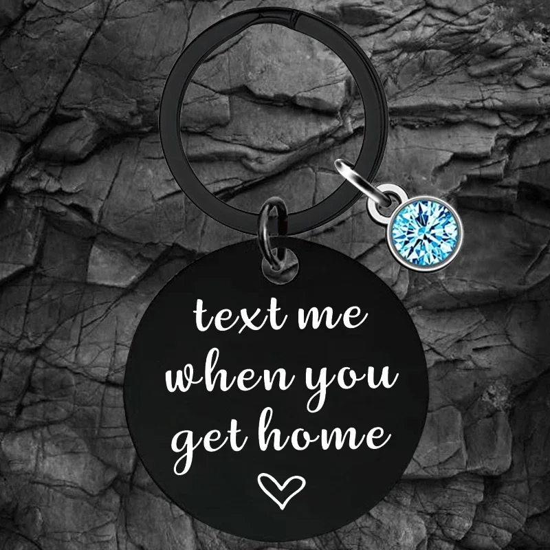 Подарки на День Святого Валентина брелок для парня BF муж сын брелоки ключей