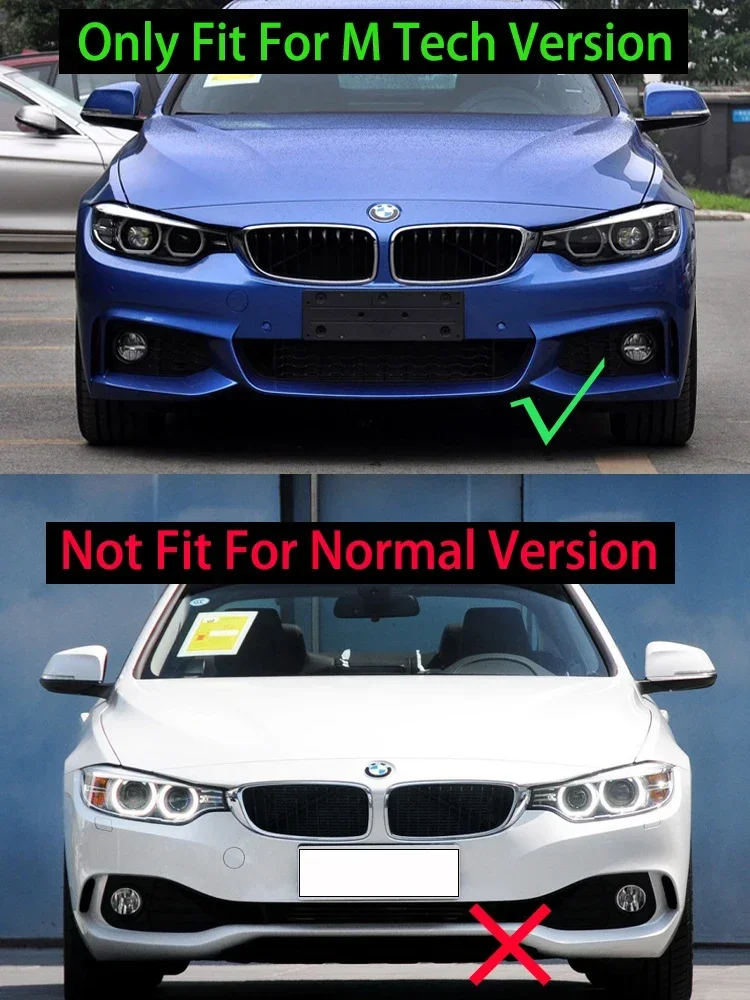 Для BMW 4 серии F32 F33 F36 2014-2020 MP Диффузор заднего бампера из углеродного волокна M Sport