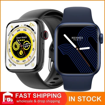 2022 Original Watch 8 Pro Smartwatch Men Women Sports Fitness Tracker Watches Bluetooth Call Smart Watch for Apple Samsung Phone 1