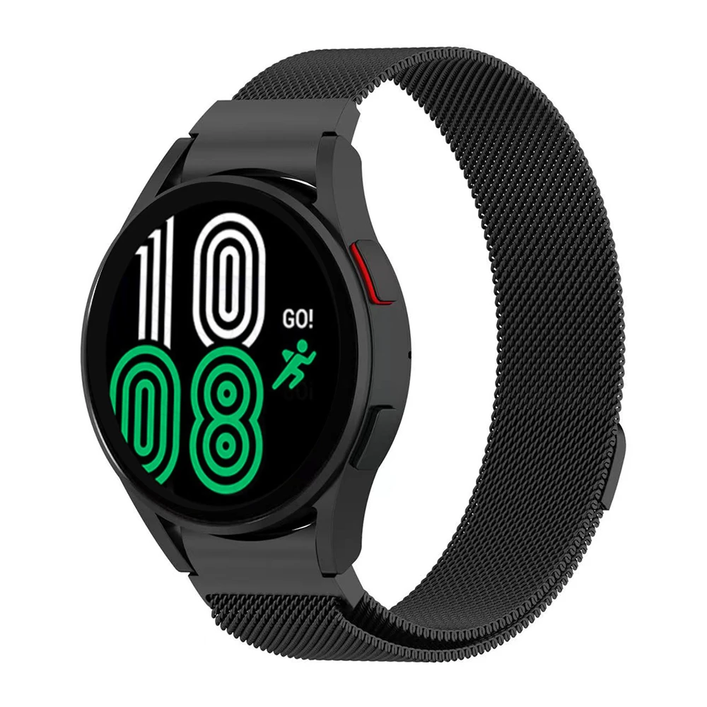 Milanese Loop Strap for Samsung Galaxy Watch 4/5 44mm 40mm/5Pro 45mm Original Metal Bracelet Watch 4 Classic 46mm 42mm Wristband