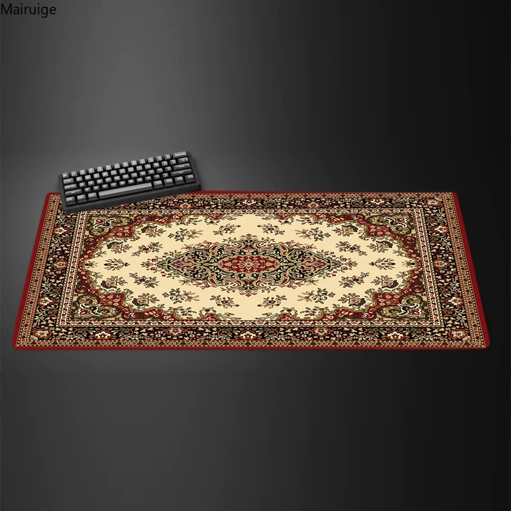 900x400 мм персидский ковер настольный коврик большой игровой для мыши милый аниме