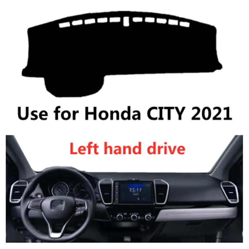 

Taijs левый руль анти-УФ Автомобильная панель приборной панели коврик для Honda City 2021 2022 новая модель высококачественный продукт