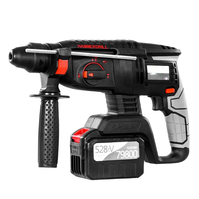 NANWEI мощная 528tv Беспроводная молотковая дрель