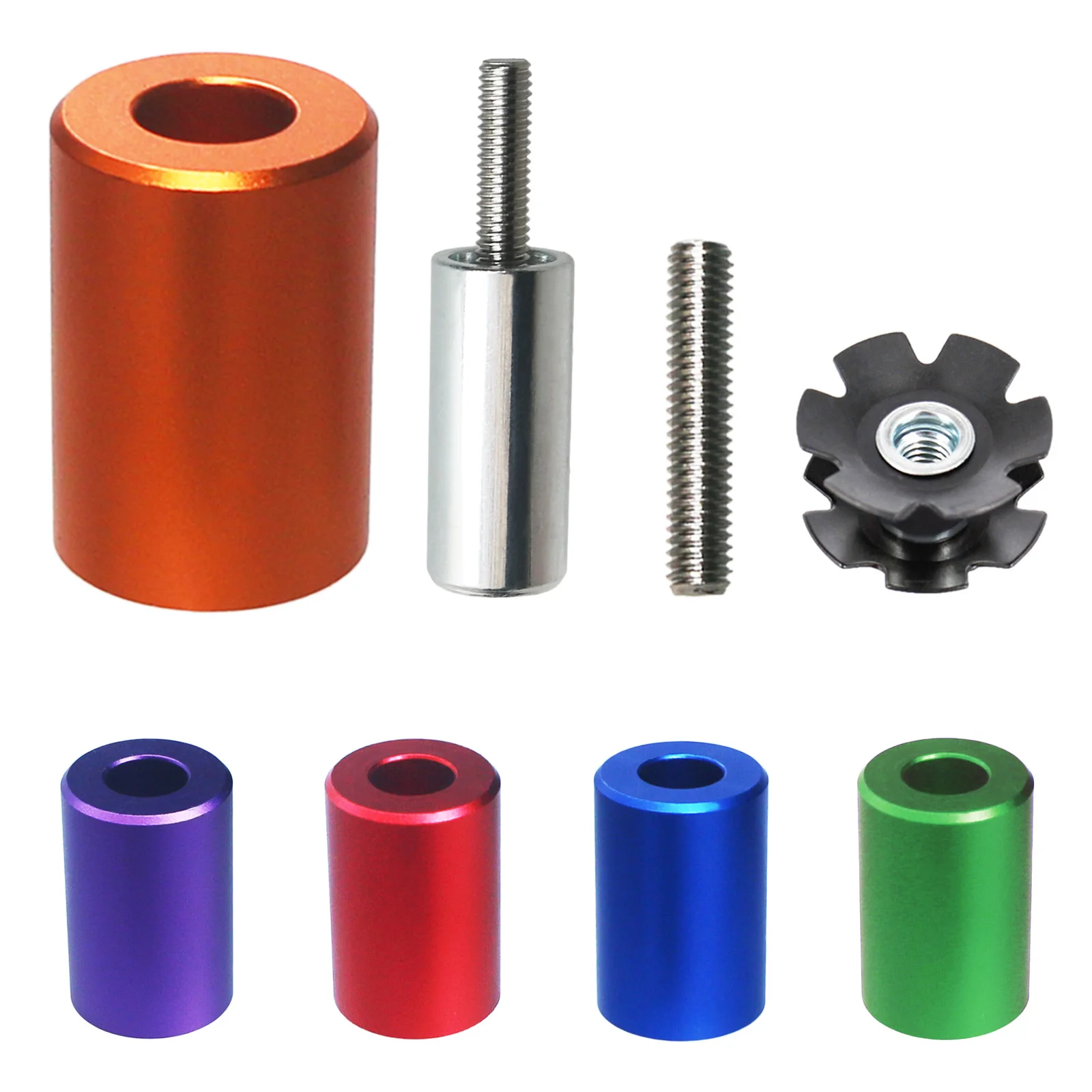 

MTB Bicycle Fork Headset Installer Star Nut Setting Installing Tool Setter Kit Bike Fork Nuts Sun Flower Headset Driver Tool