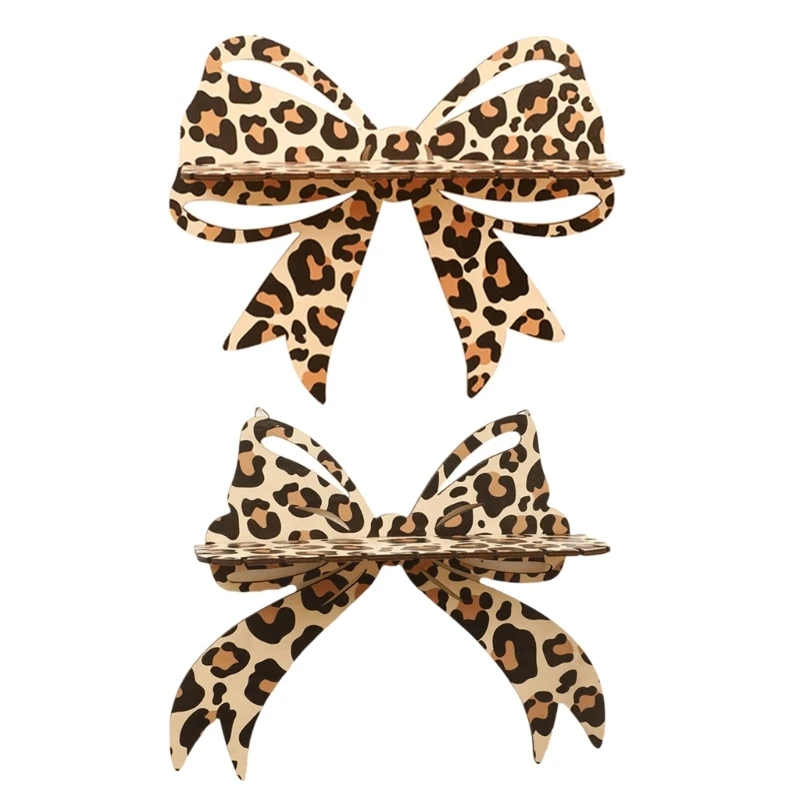 Минималистские деревянные органайзеры в форме галстука-бабочки настенная