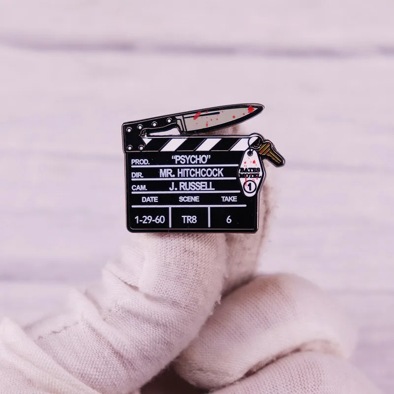 

XM-funny Horror movie pin badge clothes backpack pins metal accessories