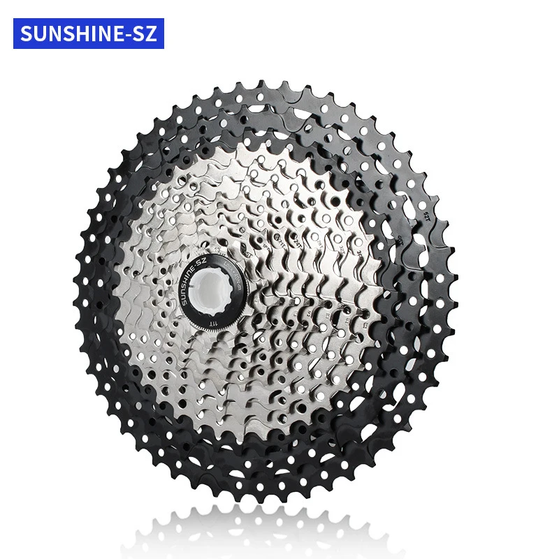 

Sunshine Mountain Bike 8 9 10 11 12 Speed Velocidade Bicycle Cassette MTB Freewheel Sprocket 36T 40T 42T 46T 50T 52T for SHIMANO