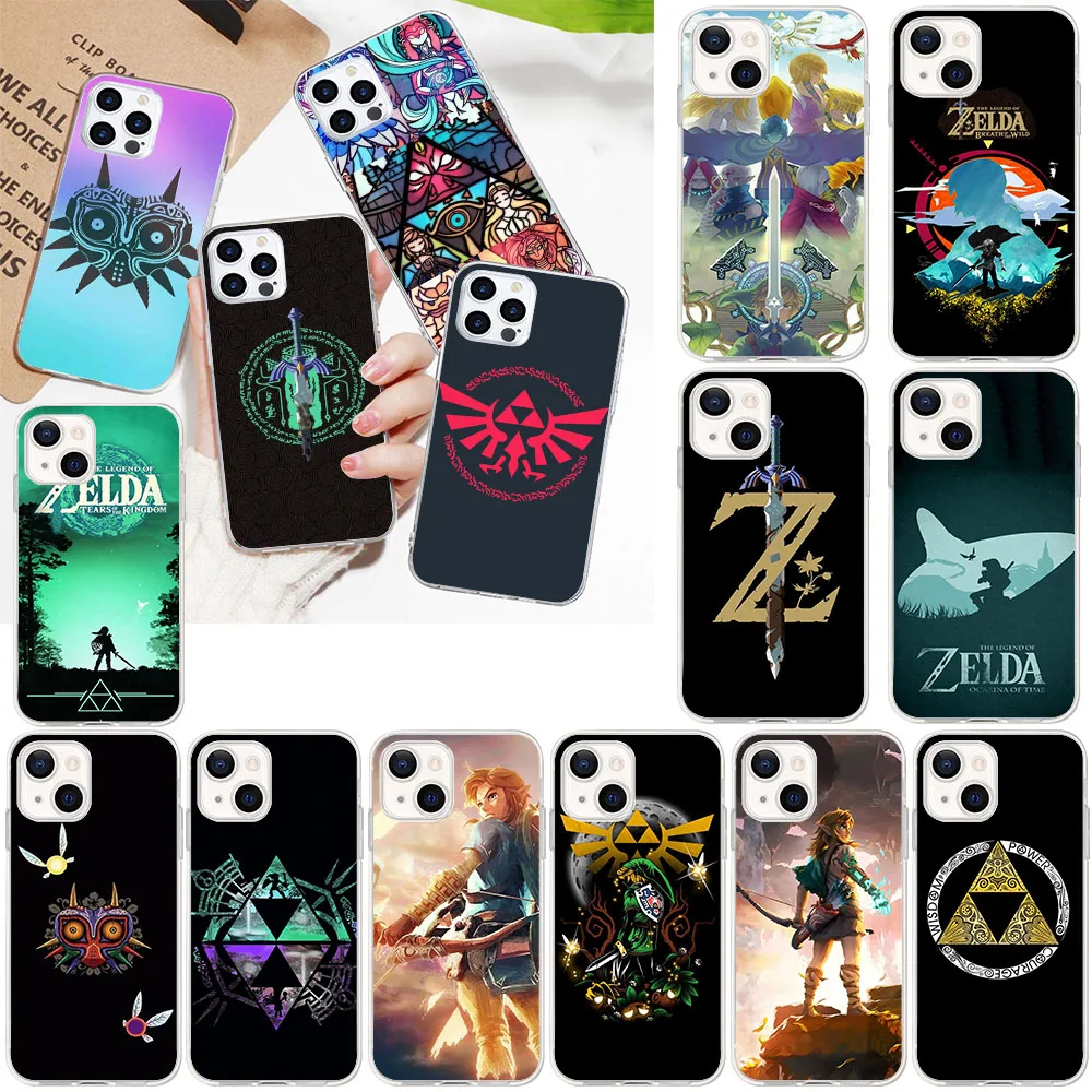 UR-64 Силиконовый чехол Z-Legend of Zelda для Moto G50 G60 G200 E22I Edge 20 30 S30 40 Neo Ultra 50 Fusion Lite Pro