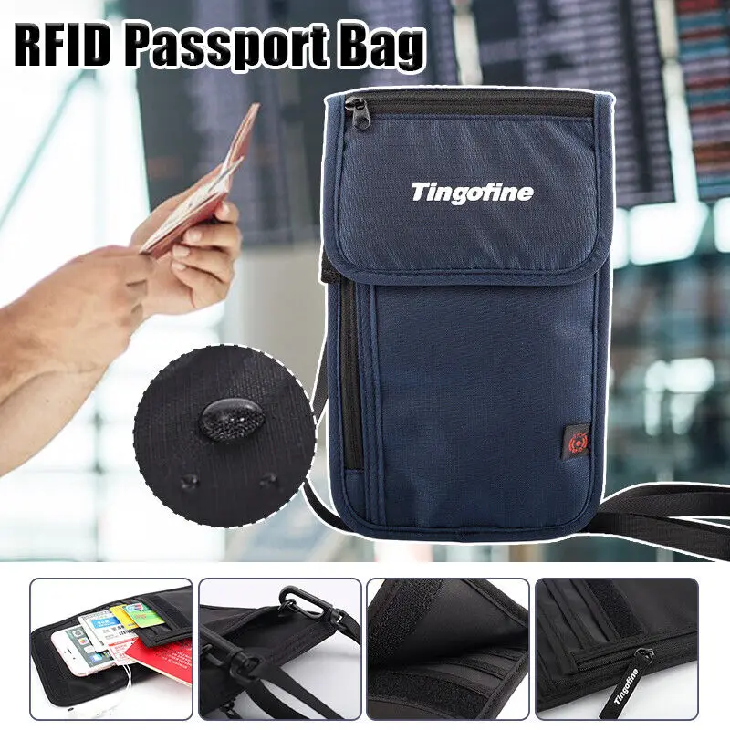 Защитный чехол для паспорта, с RFID-защитой