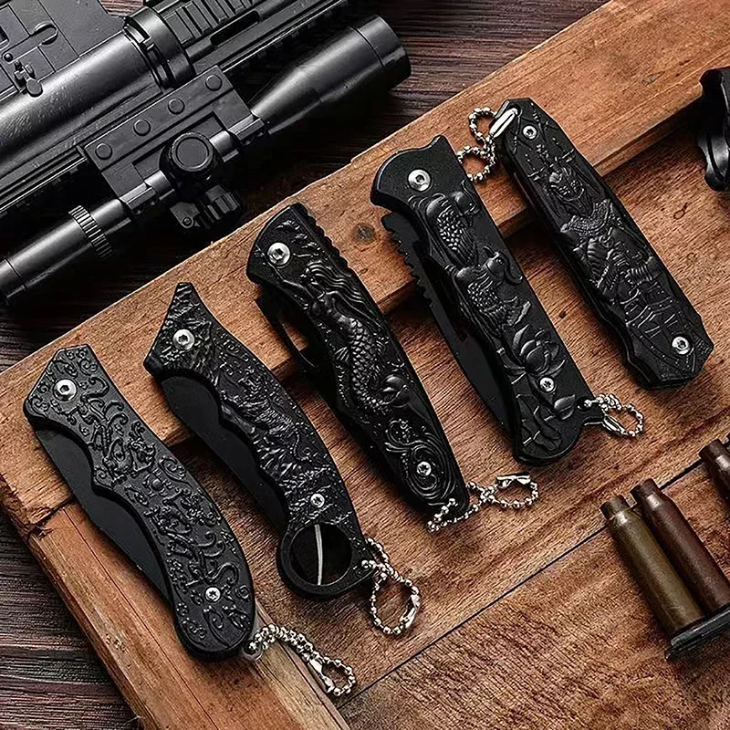 Уличный портативный складной карманный нож брелок подвеска дорожный инструмент