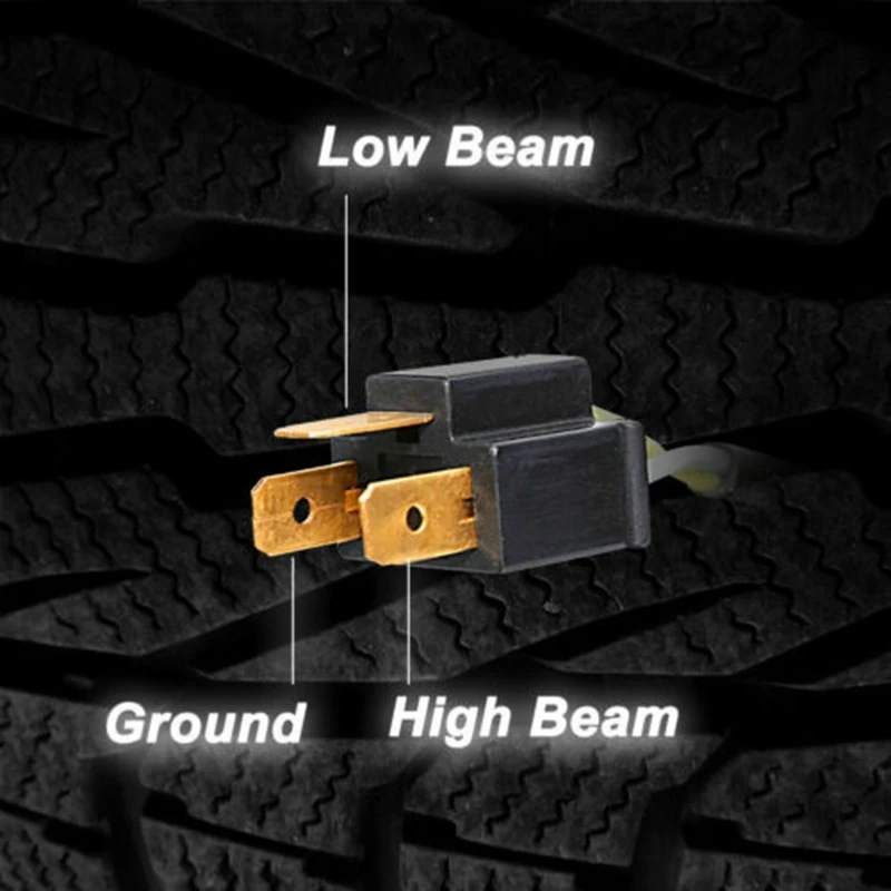 7Inch 80W LED Headlight Kit 4.5 Inch 60W Fog Light Passing Lamp For