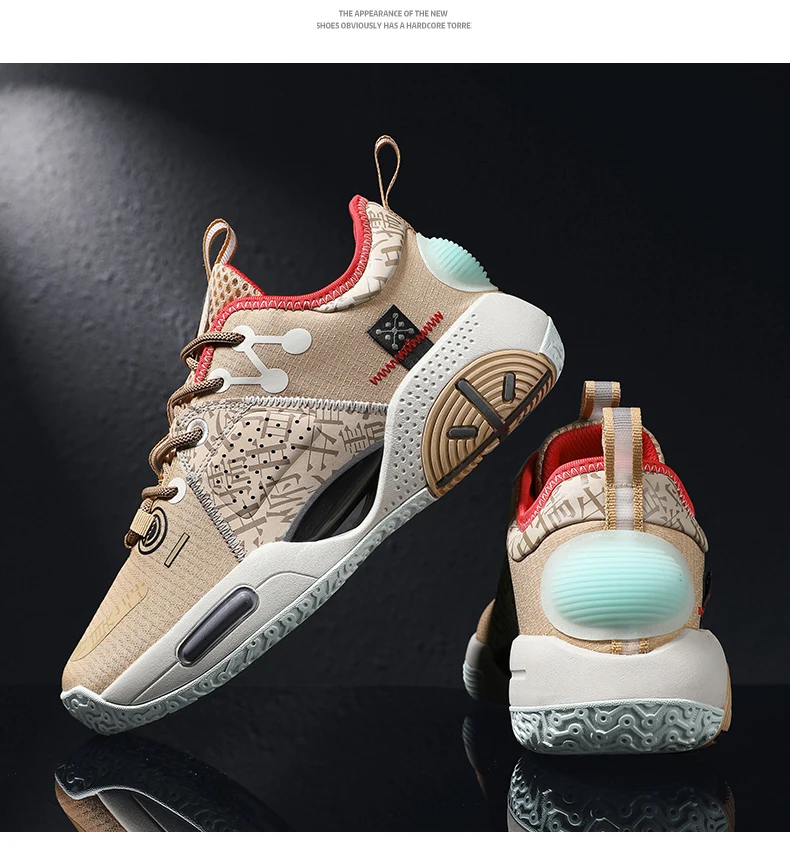 New Brand Basketball Shoes Men High-top 