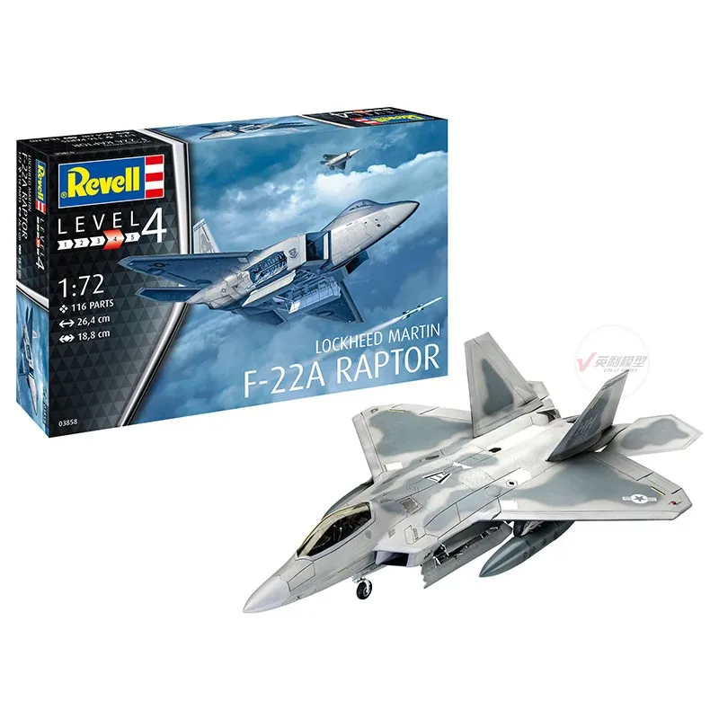 

1/72 Lockheed Martin US F-22A Raptor 03858