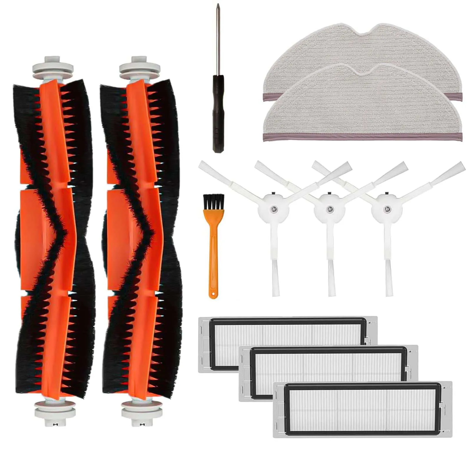 Сменные детали для робота-пылесоса Xiaomi Mi Roborock S5 S6 S60 S65 S50 S55 E25 E35