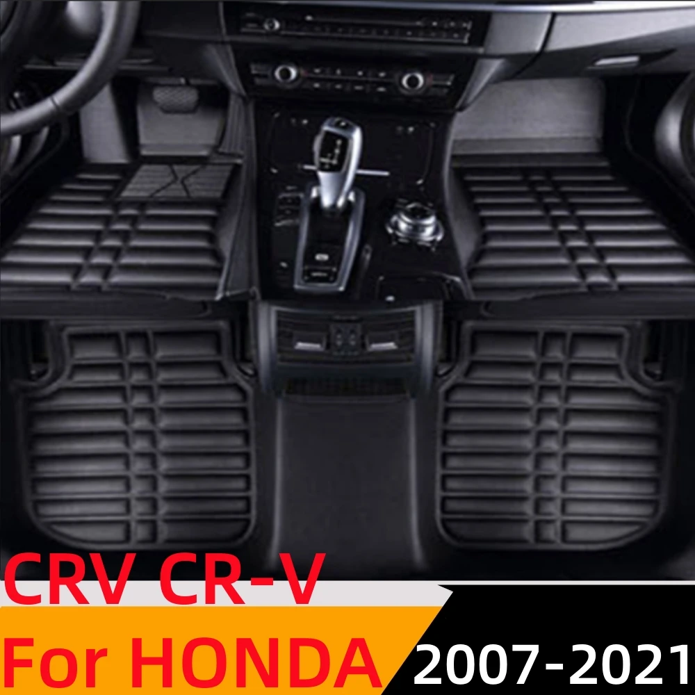 

Sinjayer 3D Custom Fit Waterproof Car Floor Mats Front & Rear FloorLiner Styling Auto Carpet Mat For Honda CRV CR-V 2007 08-2021