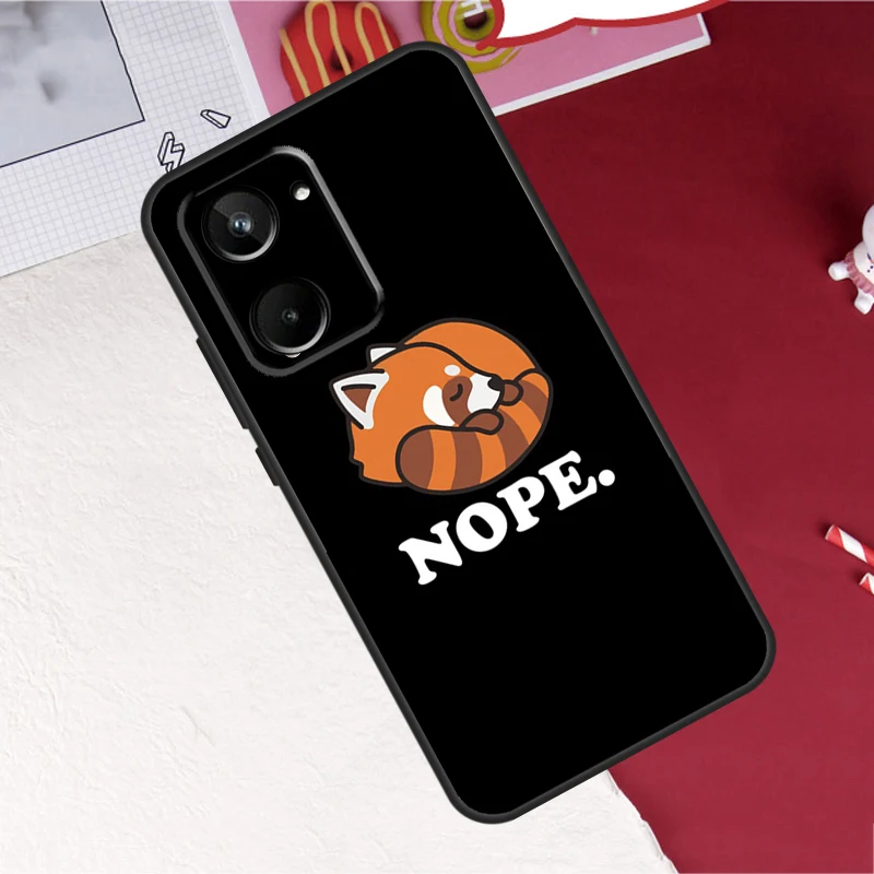 Чехол с изображением Красной панды для Realme 10 Pro Plus 8 9 C35 C31 C30 C11 C15 C21Y C25Y GT Neo 3T 2T 5