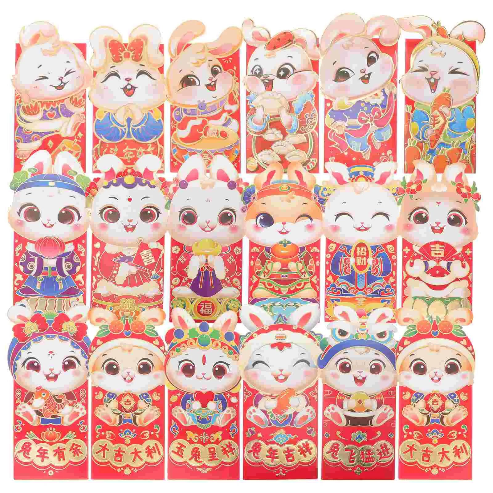 

Red Year New Envelope Envelopes Chinese Money Packet Rabbit Lucky Packets Festival Springhong Bao Thepocket Zodiac Luck Pockets