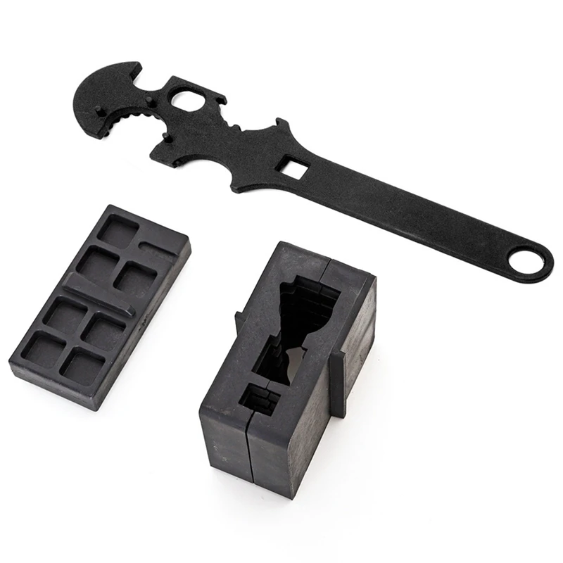 

3Pcs Combination Ar15/M4 Tool All Steel Metal Large Wrench Tool Set Replacement Accessories