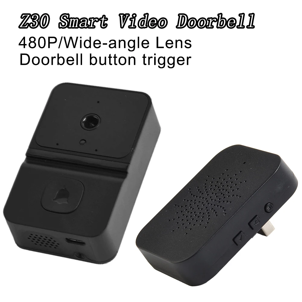 

Brand New Doorbell Door Ring DC5V/1A Intercom Phone Replacement Security Smart Spare Parts White/black Wireless