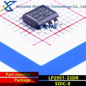 LP2951-33DR KY5133 SOIC-8 LDO Voltage Regulators Adjustable Micropower Voltage Regulators Power Management IC Brand New Original