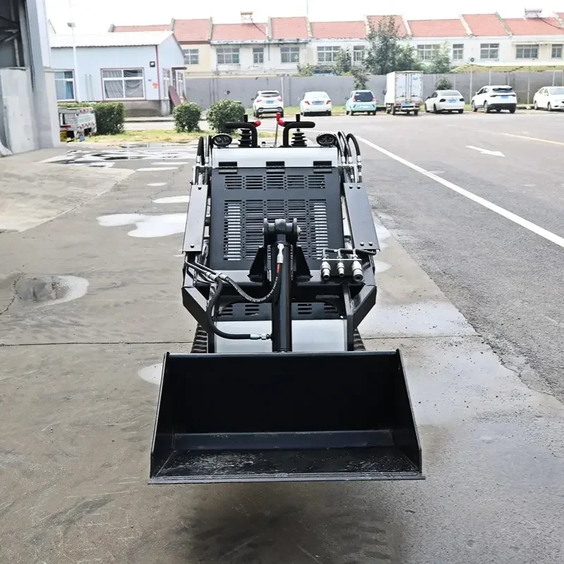 Высококачественный мини-маленький мини-погрузчик с бортовым поворотом