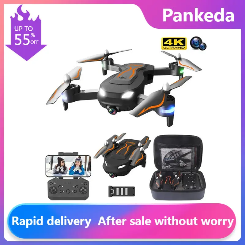 

F183 RC Mini Drone 4K HD Camera Wide Angle Aerial Photo WIFI FPV Optical Positioning Foldable Quadcopter Toys drone profissional