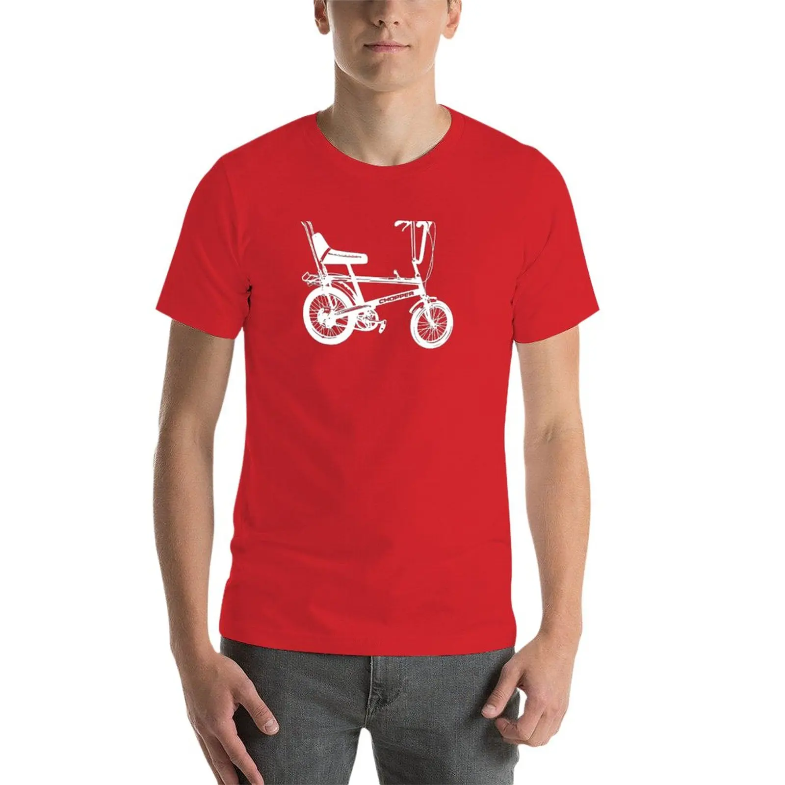 Мужская короткая футболка с коротким рукавом