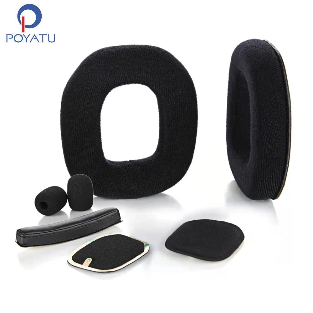 

POYATU Headband Headphone Head Bands For Logitech ASTRO A50 A40 Ear Pads Replacement Cushion Cover Earmuff