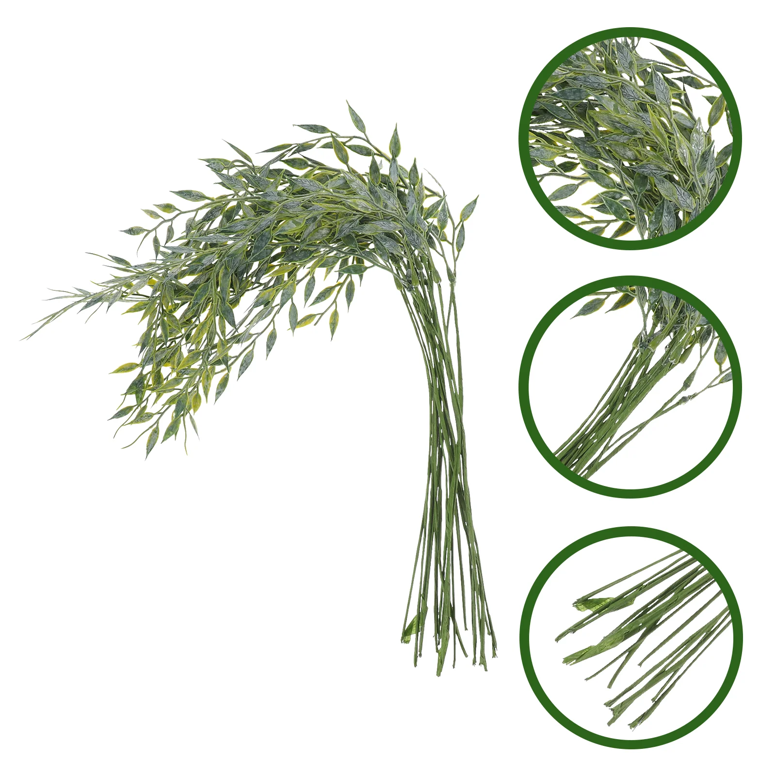 20 шт. имитация ветки ивы искусственные растения стебли украшение для дома в