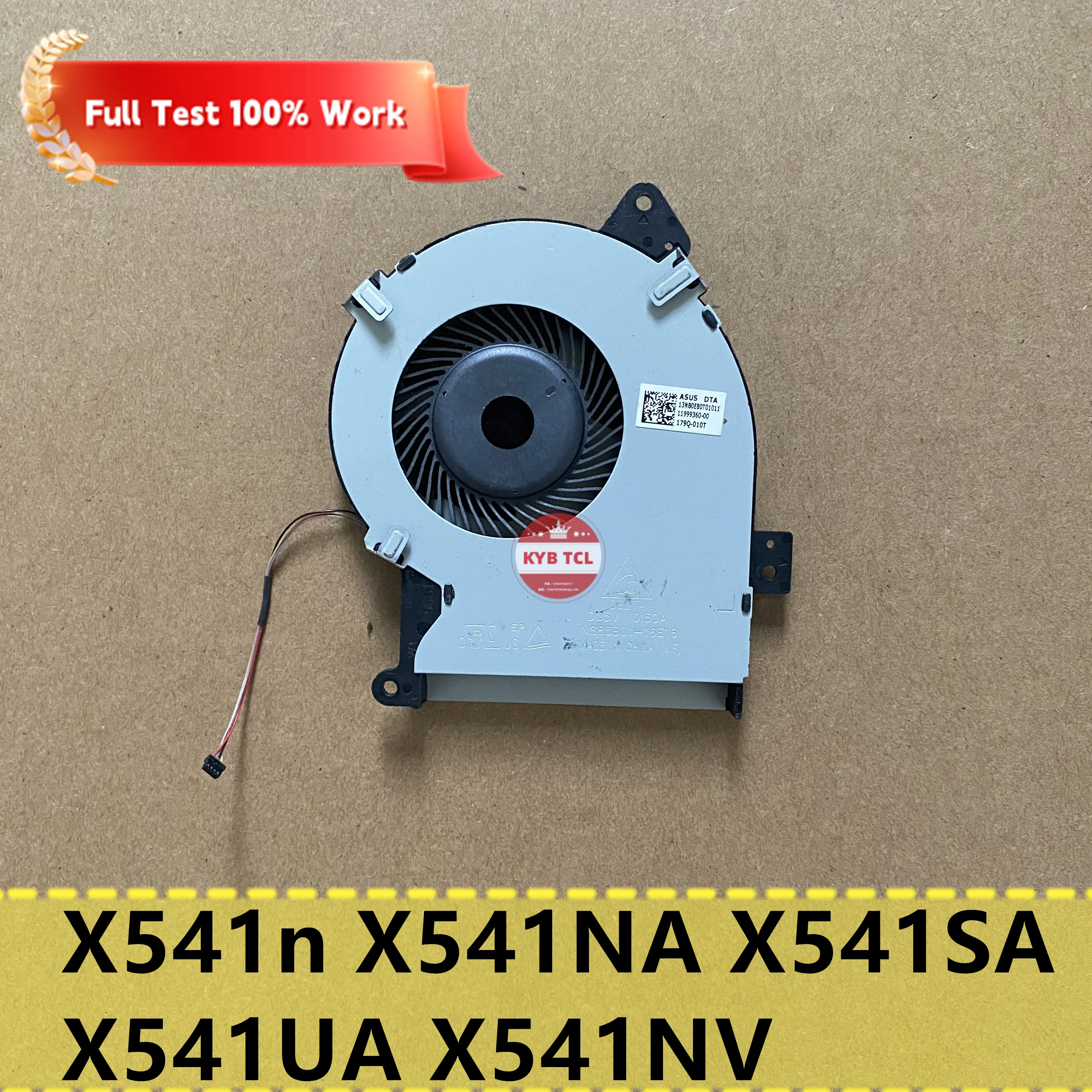 

ASUS X541NA -pd1003y X541n X541n X541SA X541UA X541NV ноутбук охлаждающий вентилятор процессора ноутбук 13NB0E80T01011