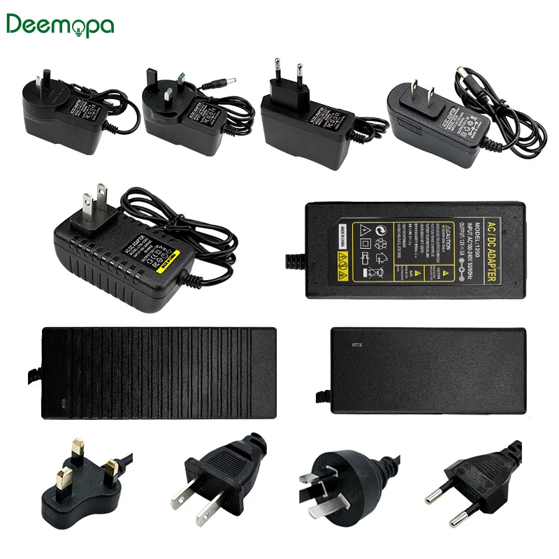 

DC 5V 12V Lighting Transformer AC 110V 220V Switching Power Supply 1A 2A 3A 5A 6A 8A 10A LED Power Adapter For CCTV Led Lamp