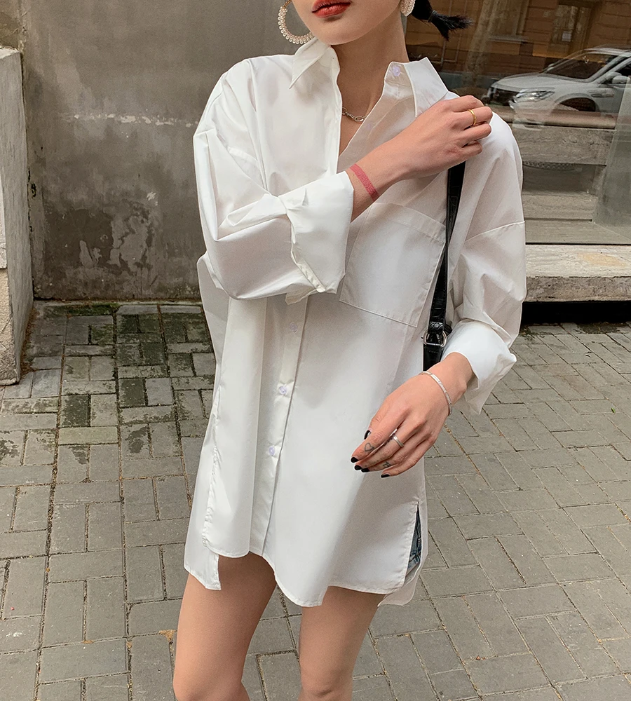 

Будет падать на новый ветер bf дизайн ощущение ленивого парня, чтобы показать шнуровку весной женские длинные рубашки