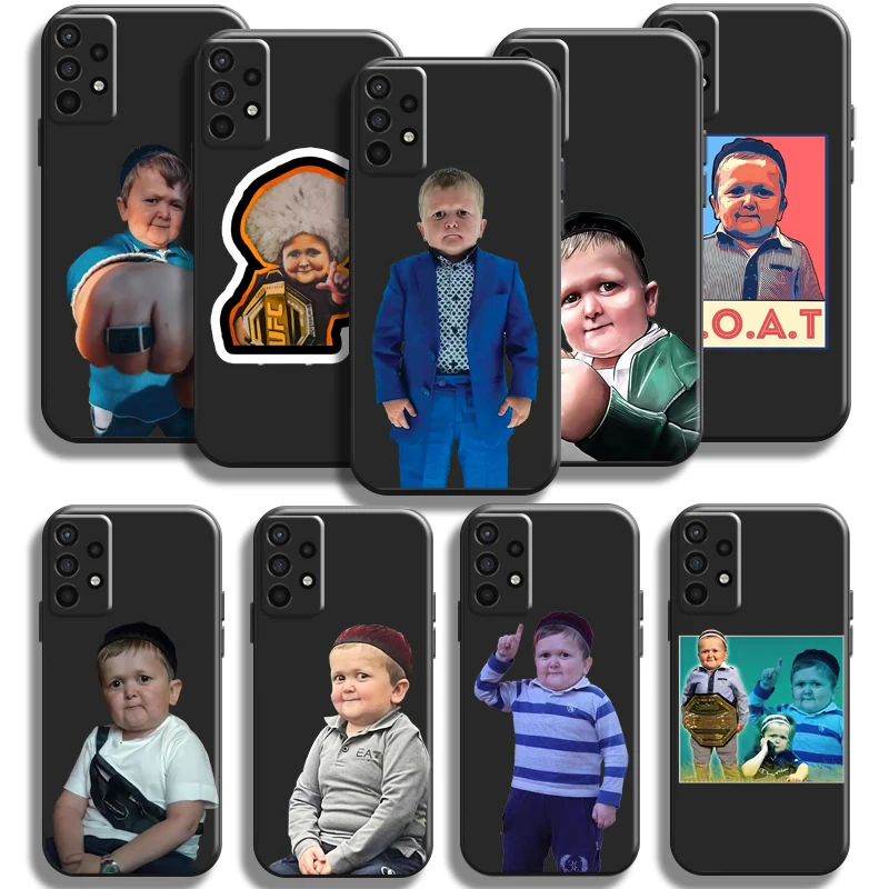 

Funny Dwarf Hasbulla Phone Case For Samsung Galaxy A11 A12 A21 A21S A22 A30 A31 A32 A50 A51 A52 A70 A71 A72 5G TPU Back Carcasa