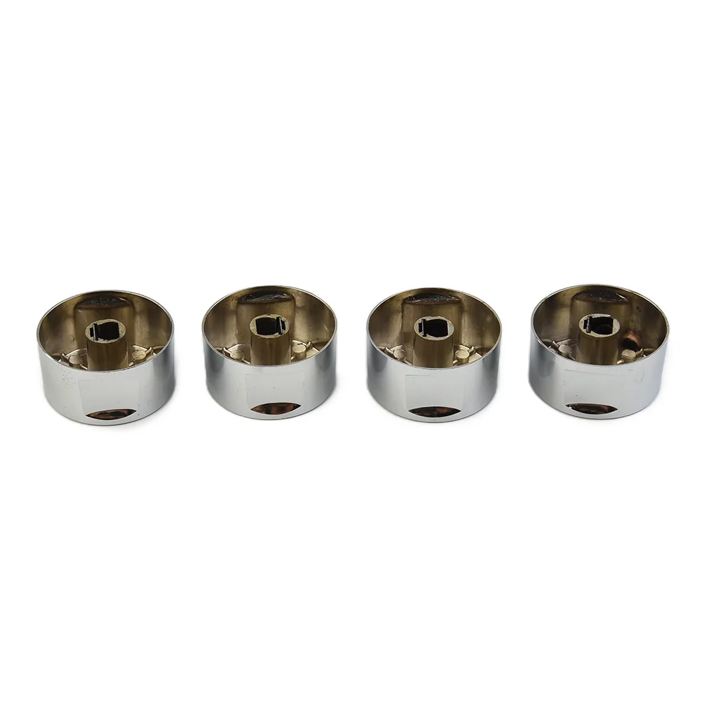 

4PCS Rotary Switches Aluminum Alloy Round Knob Gas Cooktop Handle Kitchen Accessories Kitchen Cooktop, Gas Cooktop, Ovens