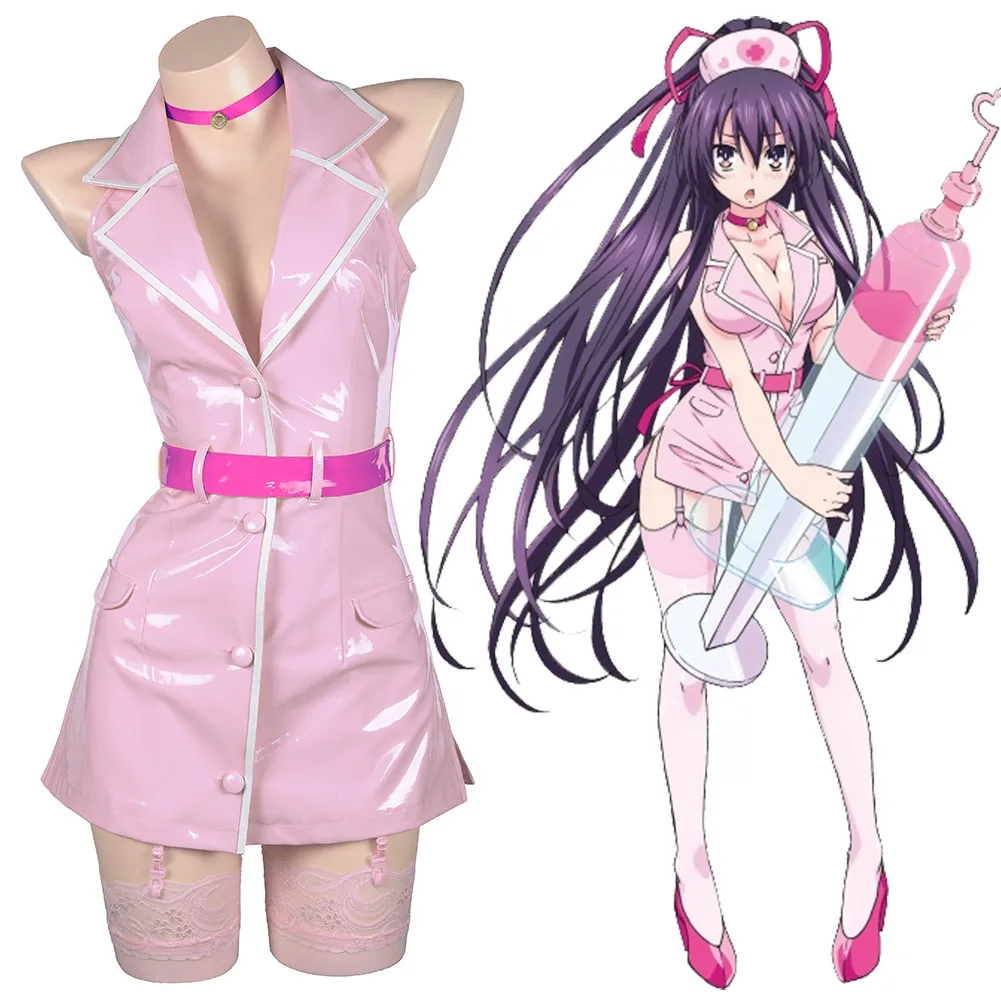 

Косплей-костюм Yatogami Tohka для женщин и девочек, наряд на Хэллоуин, карнавальные костюмы