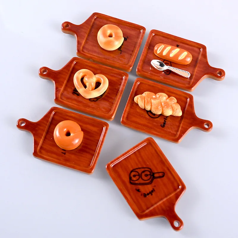 Кабошоны из смолы имитация хлеба 100 шт.