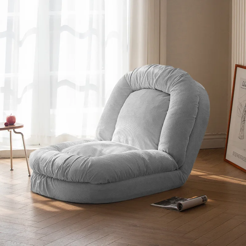 

Aoliviya Sh New Lazy Sofa Human Kennel Reclining Sleeping Single Foldable Backrest Balcony Tatami Seat Bedroom Recliner