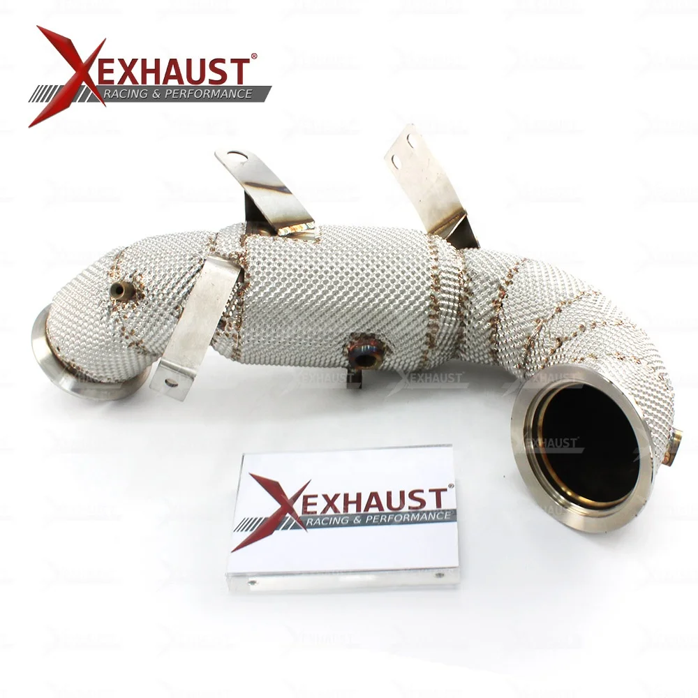 Выхлопная труба для Mercedes Benz A45 AMG CLA45 C118 W177 X118 тепловая защита канальной трубы