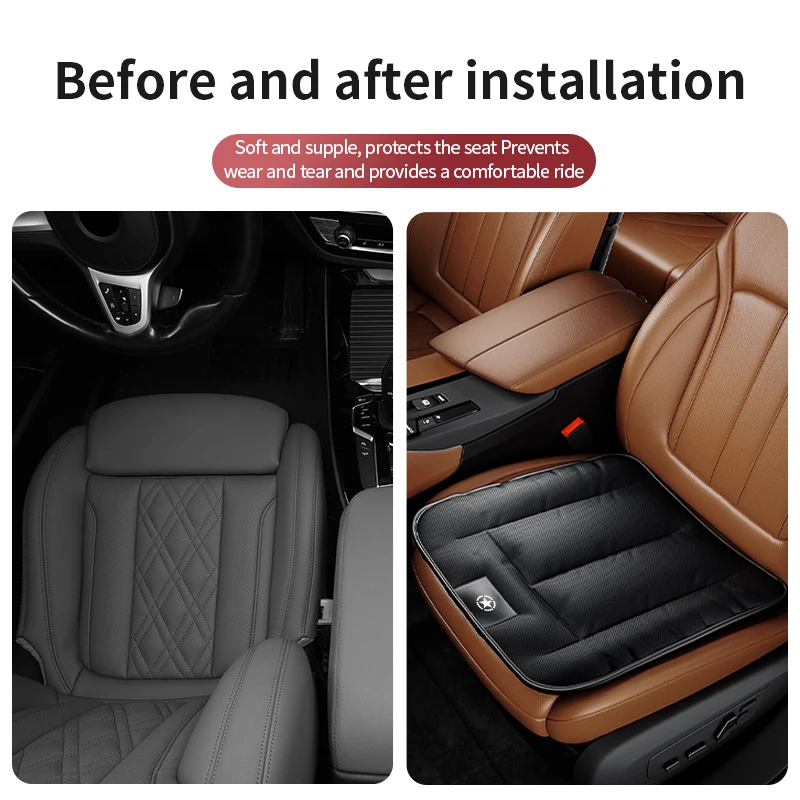 Кожаные дышащие Противоскользящие коврики для сидений Jeep Renegade Grand-Cherokee Wrangler-JK