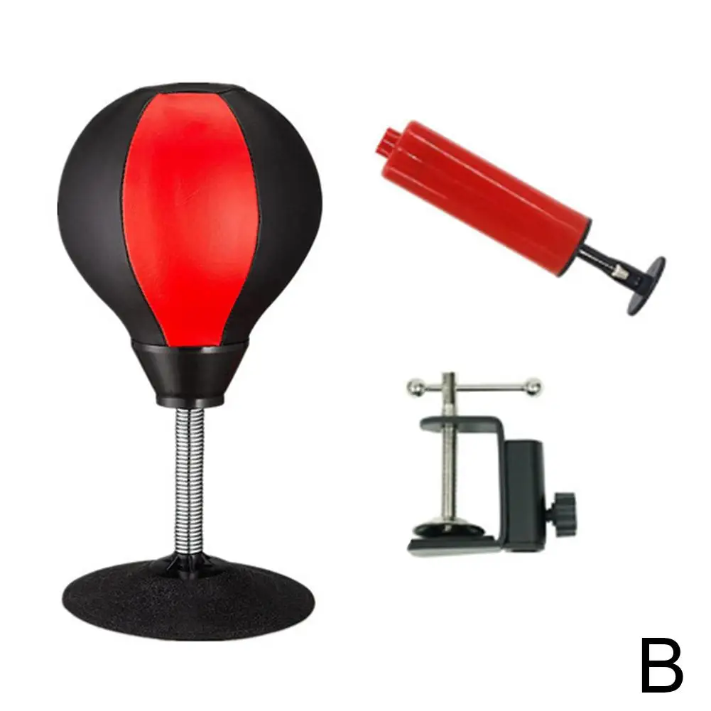 Настольный боксерский мяч из искусственной кожи снятие стресса боевой