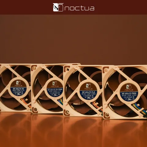 Noctua NF-A6x15 Премиум корпус вентелятор