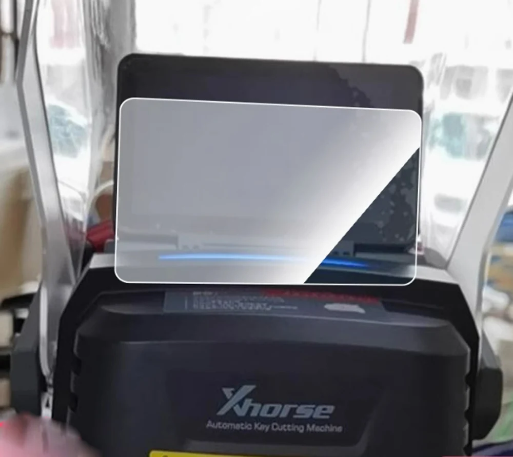 

9H устойчивая к царапинам защитная пленка для ЖК-экрана из закаленного стекла для Xhorse Dolphin II X05 XP-005L для резки ключей Mach