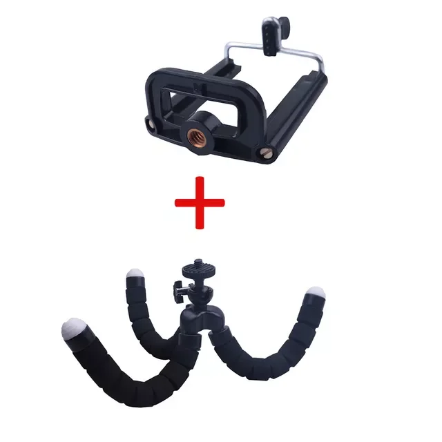 

Car Phone Holder Phone Stand octopus Tripod Bracket Digital Camera Mini Portable Flexible Desktop Stent