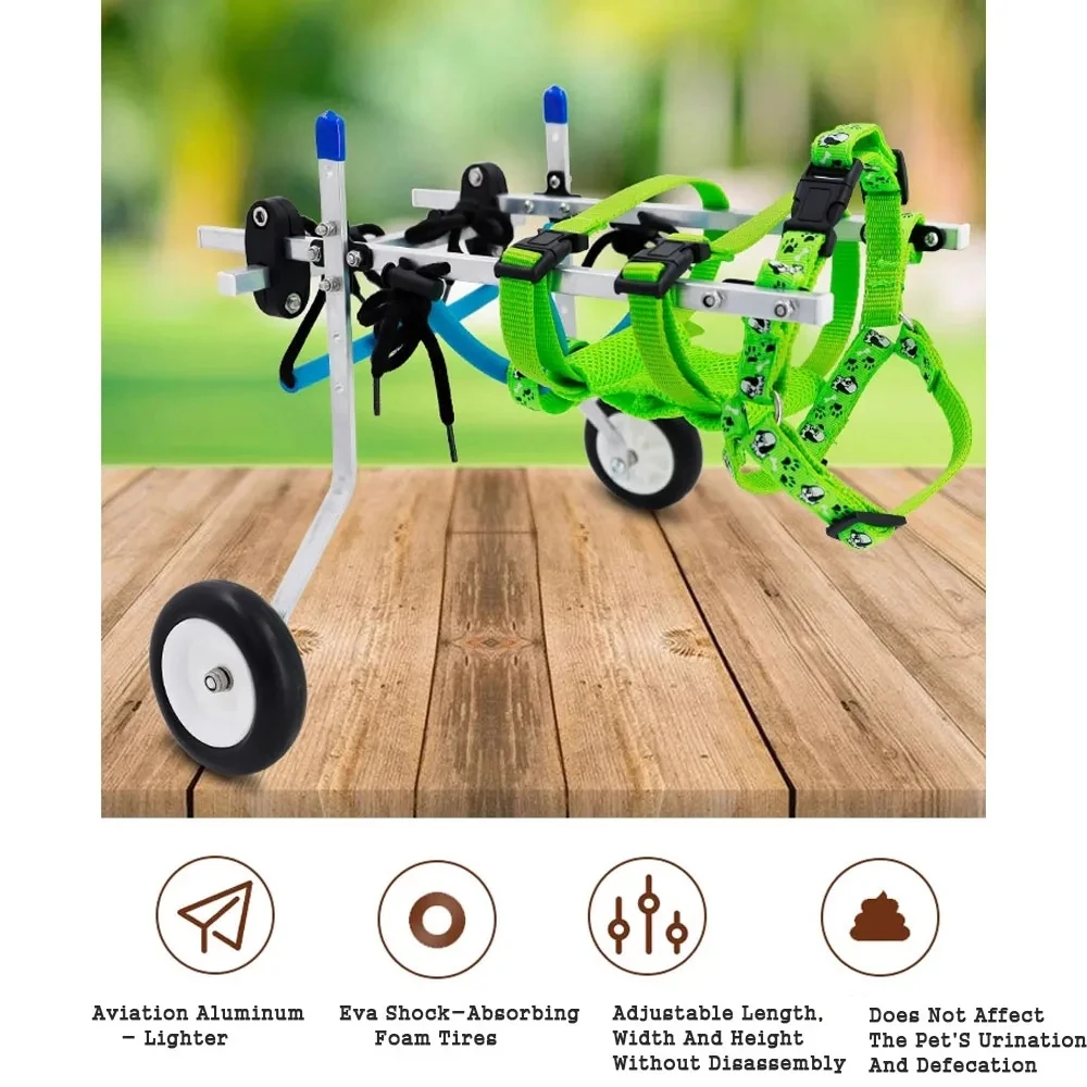 Инвалидная коляска для собак поддержка заднего ног маленьких домашних животных