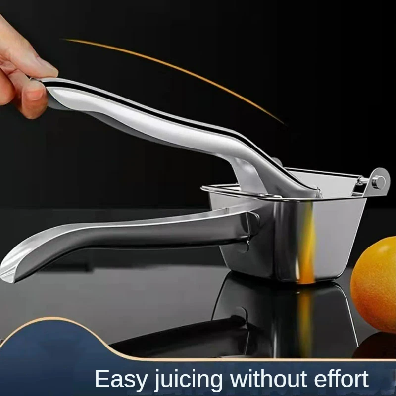 

Manual Juicer Stainless Steel Orange Juice Squeezer Household Fruit Small Pomegranate Squeeze Lemon Juice Portable for Kitchen