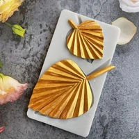 palm leaf silicone mold diy cake baking decoration chocolate mold palm spears modeling silicone mold baking tools for cakes